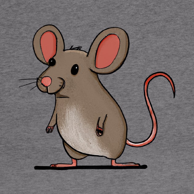 Cute Mouse Drawing by Play Zoo